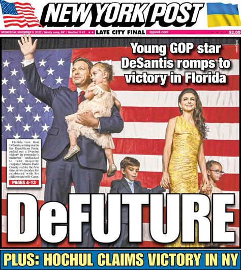 ny post cover|NY Post Cover for November 16, 2022 .